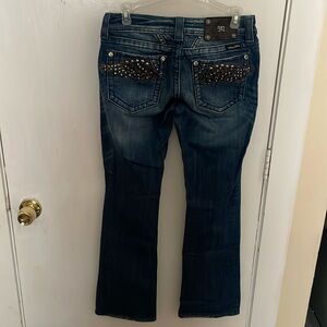 Miss Me JP5331B4 Straight Leg Jeans Wings 27